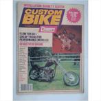 Costum Bike Choppers Tijdschrift 1982 April #1 Engels, Utilisé, Enlèvement ou Envoi