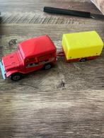 Majorette Toyota Land Cruiser met remorque, Ophalen of Verzenden