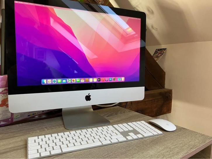 iMac 21" (Monterrey), Computers en Software, Apple Desktops, Gebruikt, iMac, SSD, 3 tot 4 Ghz, 8 GB, Ophalen