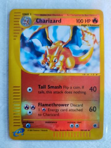 CHARIZARD expedition 2002 reverse holo NM, Enlèvement ou Envoi, Comme neuf, Booster