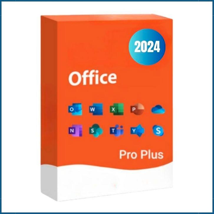 Office Professional Plus 2024 volledige versie, Computers en Software, Office-software, Nieuw, MacOS, Windows, Access, Excel, OneNote
