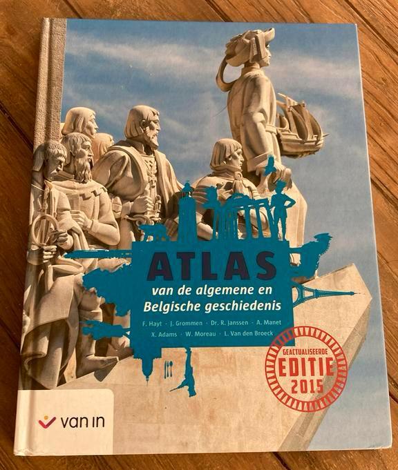 Atlas van de algemene en Belgische geschiedenis, Ophalen of Verzenden, Zo goed als nieuw, Nederlands, Diverse auteurs