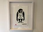 Banksy silkscreen ‘Keep it real’ te koop, Antiek en Kunst, Kunst | Litho's en Zeefdrukken, Ophalen