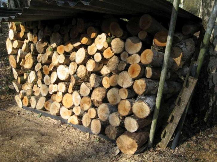 Brandhout berk 3 kuub stookklaar., Tuin en Terras, Brandhout, Berkenhout, Ophalen of Verzenden