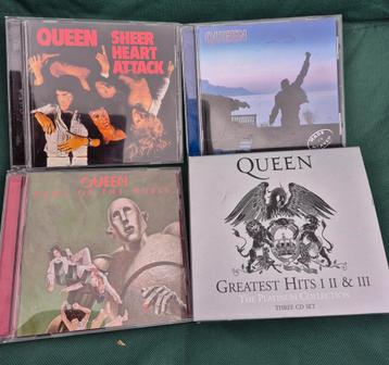 Queen 4 doosjes 6 CD'S collectie  beschikbaar voor biedingen