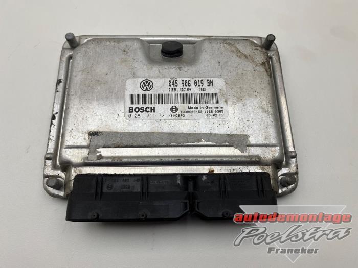 Ordinateur gestion moteur d'un Volkswagen Fox, Autos : Pièces & Accessoires, Électronique & Câbles, Volkswagen, Utilisé, 3 mois de garantie