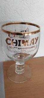 Chimay 500-jarig jubileumglas, Ophalen of Verzenden, Zo goed als nieuw, Bierglas