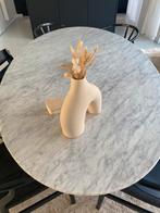 Marmeren eettafel 200x120 cm, Huis en Inrichting, Tafels | Eettafels, Ophalen, Gebruikt, Vijf personen of meer