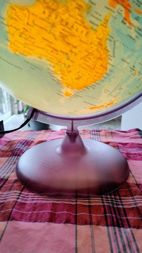 Wereldbol Tecnodidattica Ø30 verlicht, Diversen, Overige Diversen, Zo goed als nieuw, Ophalen of Verzenden