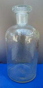 Flacon de laboratoire avec bouchon 1000 ml ancien occasion, Utilisé, Enlèvement ou Envoi