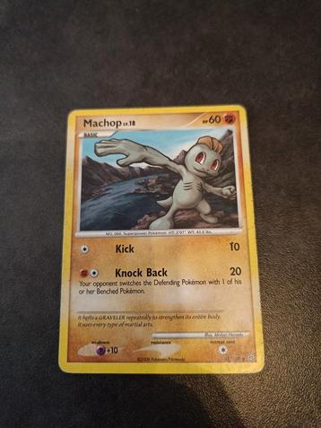 Pokémon kaart machop, Enlèvement, Comme neuf