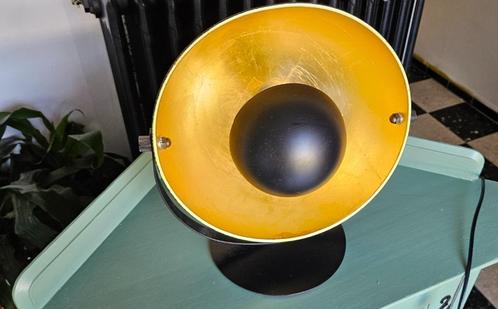 Tafellamp Brugge - goudkleur/zwart - 35x27x30 cm, Huis en Inrichting, Lampen | Tafellampen, Zo goed als nieuw, Minder dan 50 cm