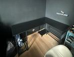 Bureau de gaming - noir -comme neuf, Ophalen, Zo goed als nieuw, Bureau
