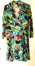 Magnifique Robe portefeuille multicolore T44 L. DELLA. Neuve, Taille 42/44 (L), Autres couleurs, Neuf, Louise DELLA