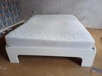 Wit AUPING BED - 160 cm x 200 cm, Ophalen, Gebruikt, Wit, Tweepersoons