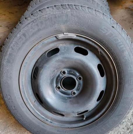 3 jantes 15 pouces 4/108 :CITROËN -PEUGEOT avec 185-65-15, Auto diversen, Auto-accessoires, Ophalen