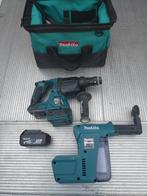 Makita 18 V boorhamer DHR243 + stofafzuiging, Doe-het-zelf en Bouw, Ophalen of Verzenden, Gebruikt, Boor- en/of Breekhamer, Variabele snelheid