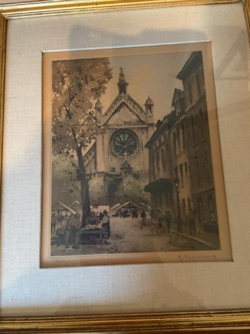 2 Litho's Roger Hebbelinck, Antiek en Kunst, Kunst | Litho's en Zeefdrukken, Ophalen of Verzenden