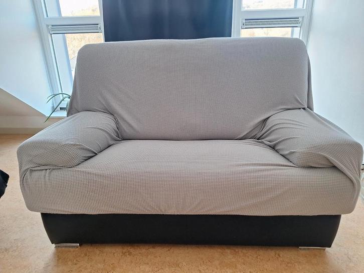 Canapé 2 place en cuire Charisma 30€, Maison & Meubles, Chambre à coucher | Canapés-lits, 90 cm, Noir