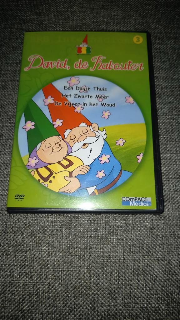 DVD David de Kabouter, Cd's en Dvd's, Dvd's | Tekenfilms en Animatie, Gebruikt, Ophalen of Verzenden