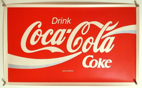 Affiche Coca Cola, collection publicitaire rétro des années, Collections, Marques & Objets publicitaires, Utilisé, Emballage, Enlèvement ou Envoi