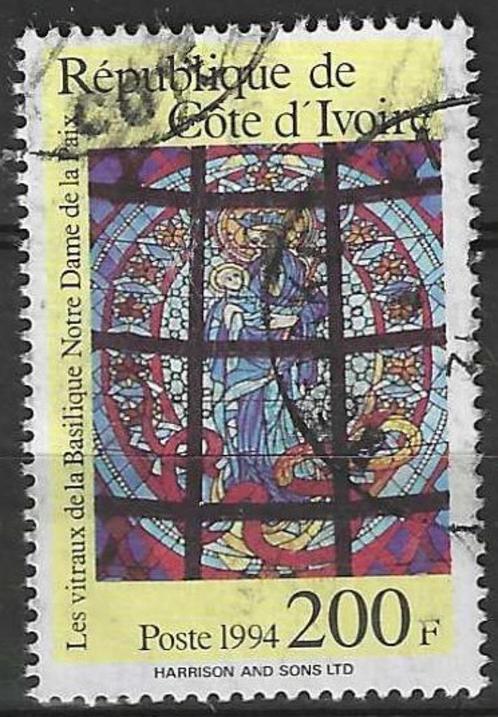 Ivoorkust 1994 - Yvert 938 - Glasramen (ST), Postzegels en Munten, Postzegels | Afrika, Gestempeld, Verzenden