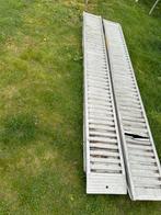 Aluminium oprij platen 5 ton draag vermogen 3 m lang, Ophalen, Gebruikt