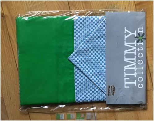 Donsovertrek wieg 80 x 80 cm + sloop Nieuw Timmy Collection, Kinderen en Baby's, Kinderkamer | Beddengoed, Nieuw, Dekbedovertrek