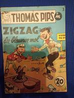 Thomas Pips - Strip nr 3 Zigzag de Blauwe Mol, Boeken, Stripverhalen, Eén stripboek, Ophalen, Gelezen, Buth