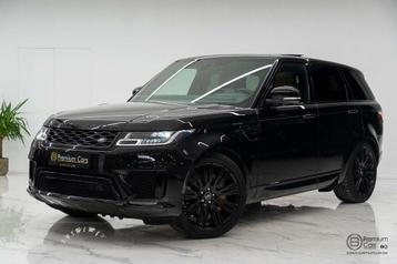 Land Rover Range Rover Sport D250 HSE Dynamic Stealth! Black, Auto's, Automaat, 248 pk, Gebruikt, USB