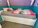 Ikea Lit 90x200 avec lit gigogne et deux tiroirs, Enlèvement, Comme neuf, Sommier à lattes