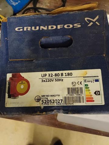 grundfos UP 32-80 circulatie pomp, Enlèvement, Neuf