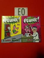 Lot de 2 bd plunk 1 et 2,EO, Boeken, Humor, Ophalen of Verzenden