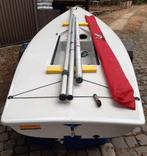 Laser Radial met weg- en strandtrailer, Watersport en Boten, Open zeilboten, Ophalen, Laser