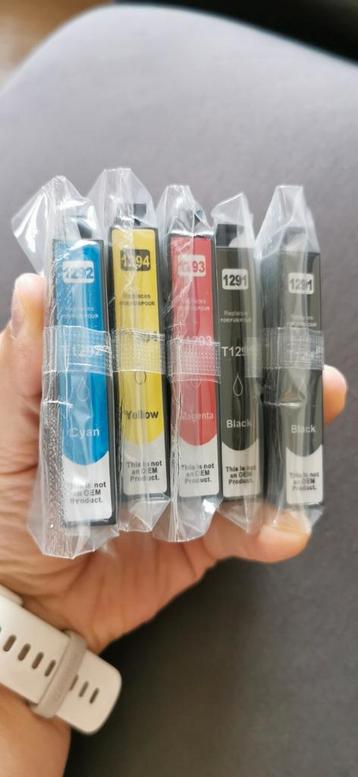 Epson T1295 multipack 2x zwart + 3x kleur hoge capaciteit beschikbaar voor biedingen