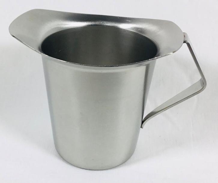 Alessi Alfra Alessi vintage design inox melkkannetje 25 cl, Antiek en Kunst, Curiosa en Brocante, Ophalen of Verzenden