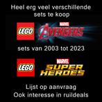 LEGO Marvel - Avengers - Super Heroes - Marvel studios, Ophalen of Verzenden, Lego