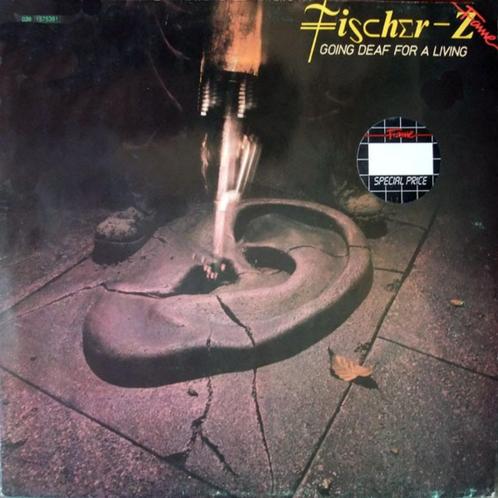 LP  Fischer-Z ‎– Going Deaf For A Living, CD & DVD, Vinyles | Rock, Comme neuf, Pop rock, 12 pouces, Enlèvement ou Envoi