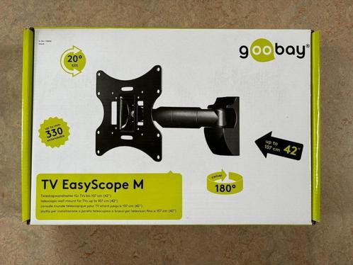 Support TV Goobay Easyscope M, TV, Hi-fi & Vidéo, Support de télévision, Utilisé, Enlèvement