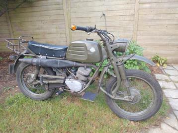 Voiture ancienne Sachs Hercules 125cc 1971, 1 cylindre, 124 cm³