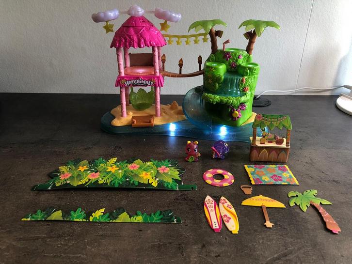 Hatchimal Island Deluxe playset, Verzamelen, Poppetjes en Figuurtjes, Zo goed als nieuw, Ophalen