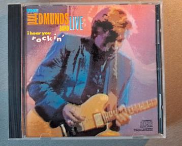 Cd. The Dave Edmunds Band. Live. beschikbaar voor biedingen