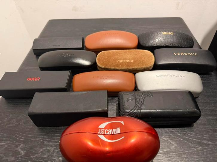 Luxe Brillendozen - Top merken - 12 brillendozen, Handtassen en Accessoires, Zonnebrillen en Brillen | Dames, Zo goed als nieuw