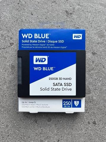 WD Blue 250GB SSD SATA600 disponible aux enchères