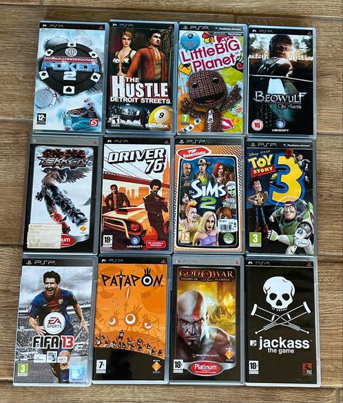 Psp games, Games en Spelcomputers, Games | Sony PlayStation Portable, Gebruikt, Ophalen of Verzenden