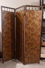 Antiek Kamerscherm in hout - 3 delig - 158 cm, Enlèvement, Utilisé
