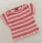 t-shirt rayé rose Girl Star 92 98 filles, Enfants & Bébés, Fille, Girl Star, Chemise ou À manches longues, Utilisé