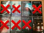 4 thrillers Deflo, Comme neuf, Belgique, Deflo, Enlèvement ou Envoi