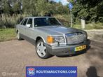 Mercedes-Benz 560 SEL | 1986 | Route 66 Auctions, Auto's, Zwart, Mercedes-Benz, Bedrijf, Handgeschakeld