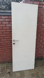 1 verfdeur met handvat., Doe-het-zelf en Bouw, Deuren en Vliegenramen, Ophalen, Gebruikt, Minder dan 80 cm, Binnendeur